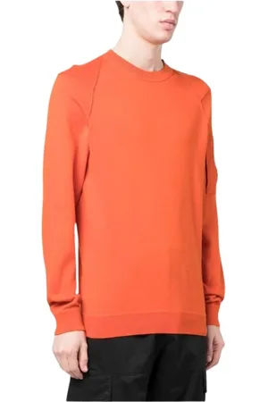 C.P. Company Hombre, Sudaderas, Naranja, Talla: L
