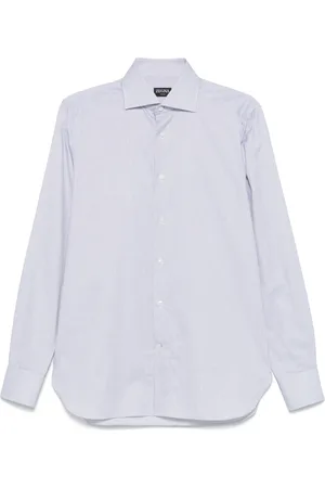Ermenegildo Zegna Hombre, Camisas, Azul, Talla: L