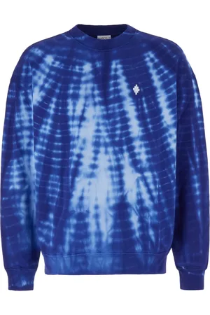 MARCELO BURLON Hombre, Sudaderas, Azul, Talla: S