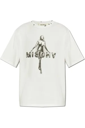 MISBHV Hombre, Camisetas, Blanco, Talla: XS