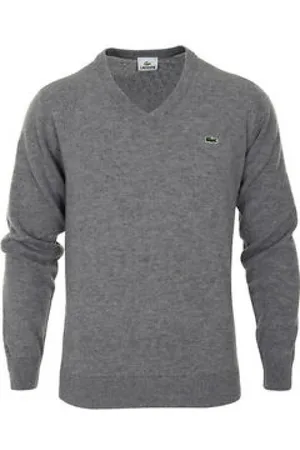 Lacoste Hombre, Jerseys, Gris, Talla: S