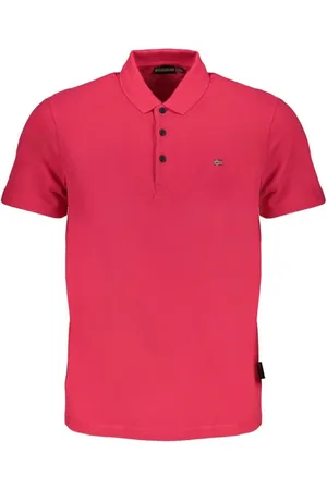 Napapijri Hombre, Camisetas, Rosa, Talla: M