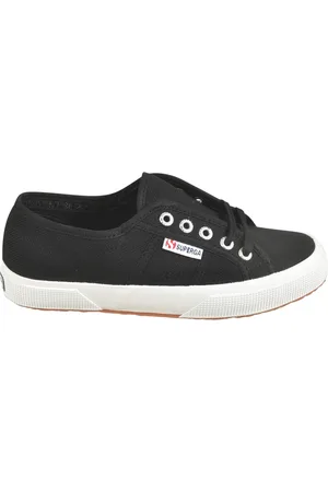 Superga Mujer, Zapatos, Negro, Talla: 37 EU