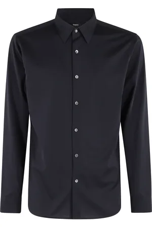 THEORY Hombre, Camisas, Azul, Talla: M