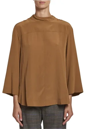 SEA Mujer, Blusas y Camisas, Marrón, Talla: M