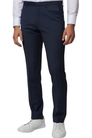 Roy Robson Hombre, Pantalones, Azul, Talla: M