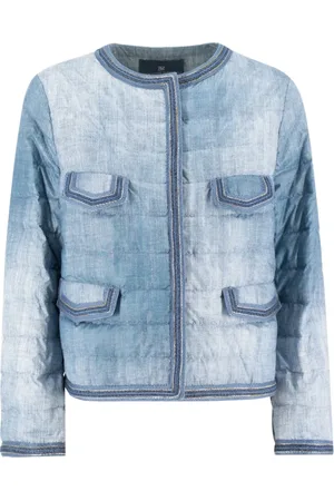 ERMANNO SCERVINO Mujer, Chaquetas, Azul, Talla: 2XS
