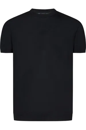 LOW BRAND Hombre, Camisetas, Negro, Talla: M