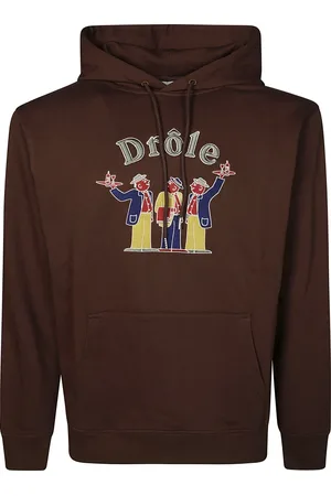 Drôle de Monsieur Hombre, Sudaderas, Marrón, Talla: M