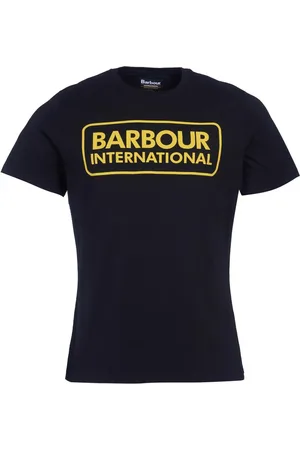 Barbour Hombre, Camisetas, Negro, Talla: M