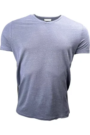 KIEFERMANN Hombre, Camisetas, Azul, Talla: M
