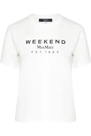 Max Mara Mujer, Camisetas, Blanco, Talla: L