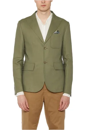D.A. Daniele Alessandrini Hombre, Chaquetas, Verde, Talla: L
