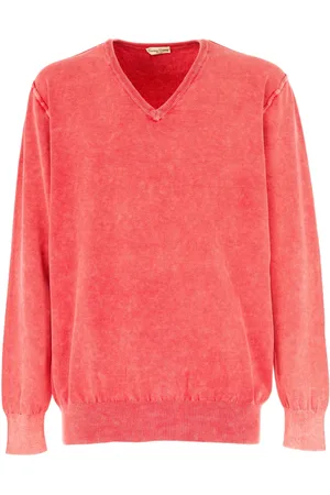 CASHMERE COMPANY Hombre, Jerseys, Rojo, Talla: M
