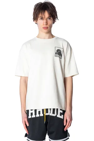 Rhude Hombre, Camisetas, Blanco, Talla: S