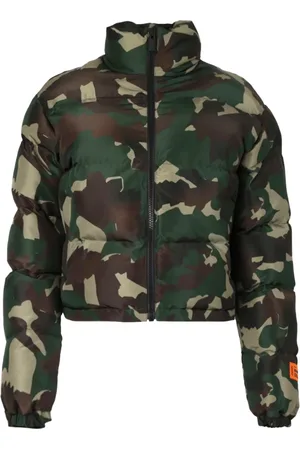 Heron Preston Mujer, Chaquetas, Verde, Talla: M