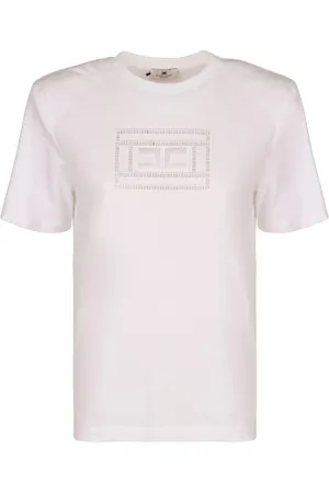 Elisabetta Franchi Mujer, Camisetas, Rosa, Talla: S