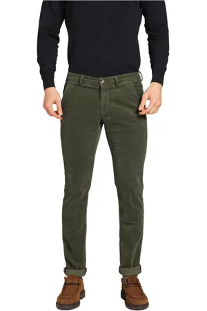 Masons Hombre, Pantalones, Verde, Talla: XS