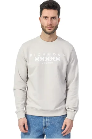 John Richmond Hombre, Sudaderas, Gris, Talla: L