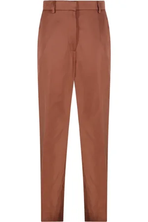DRIES VAN NOTEN Mujer, Pantalones, Marrón, Talla: S