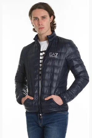 EA7 Hombre, Chaquetas, Azul, Talla: L