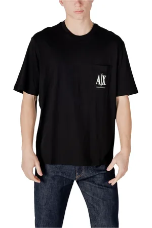 Armani Exchange Hombre, Camisetas, Negro, Talla: XS