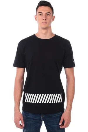 D.A. Daniele Alessandrini Hombre, Camisetas, Negro, Talla: S
