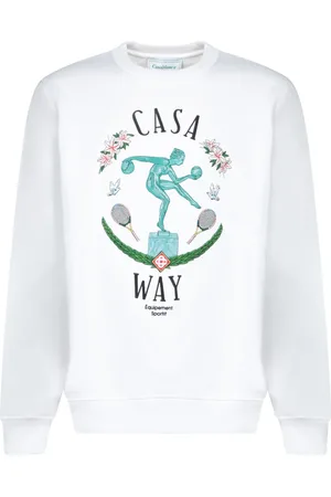 Casablanca Hombre, Sudaderas, Blanco, Talla: M