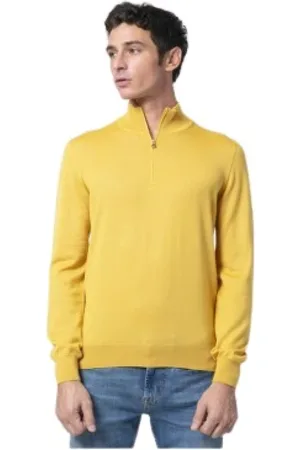 Gran Sasso Hombre, Jerseys, Amarillo, Talla: L