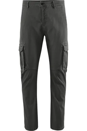 Bomboogie Hombre, Pantalones, Gris, Talla: W34