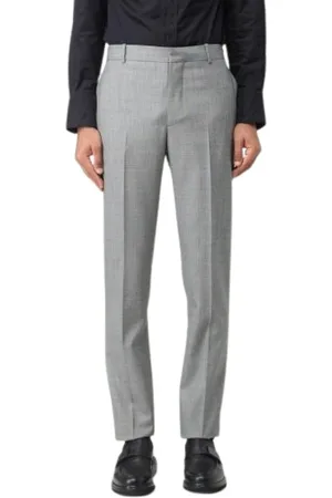 Alexander McQueen Hombre, Pantalones, Gris, Talla: S
