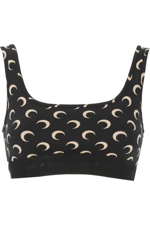 Marine Serre Mujer, Camisetas, Negro, Talla: S