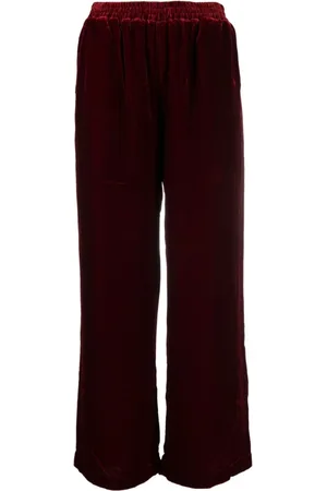 Gold Hawk Mujer, Pantalones, Rojo, Talla: M