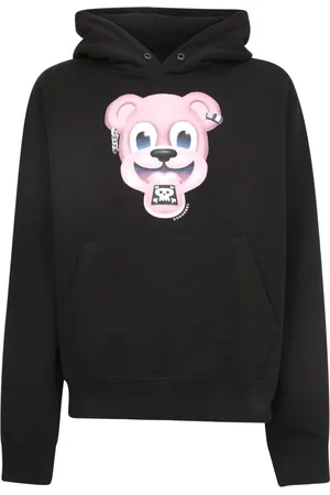 DOMREBEL Hombre, Sudaderas, Negro, Talla: S
