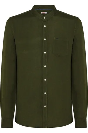 sun68 Hombre, Camisas, Verde, Talla: L