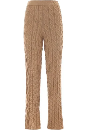 AKEP Mujer, Pantalones, Marrón, Talla: M