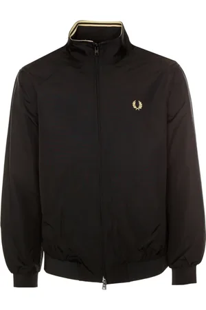 Fred Perry Hombre, Chaquetas, Negro, Talla: M