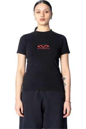 Vetements Mujer, Camisetas, Negro, Talla: M