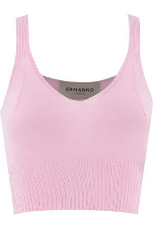 ERMANNO SCERVINO Mujer, Camisetas, Rosa, Talla: S