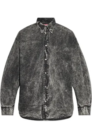 Diesel Hombre, Camisas, Gris, Talla: L