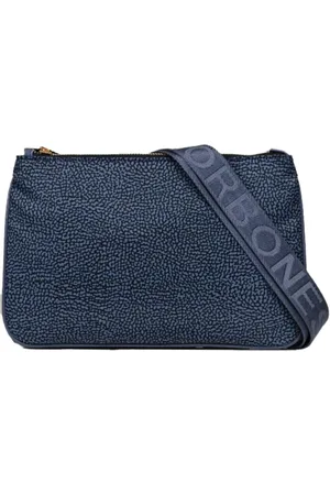 Borbonese Mujer, Bolsos, Azul, Talla: ONE Size