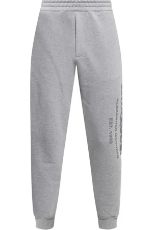 Alexander McQueen Hombre, Pantalones, Gris, Talla: M