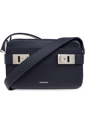 Salvatore Ferragamo Hombre, Bolsos, Azul, Talla: ONE Size