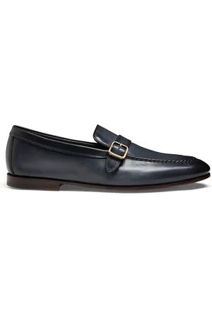 santoni Hombre, Zapatos, Azul, Talla: 42 1/2 EU