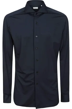 Xacus Hombre, Camisas, Azul, Talla: L