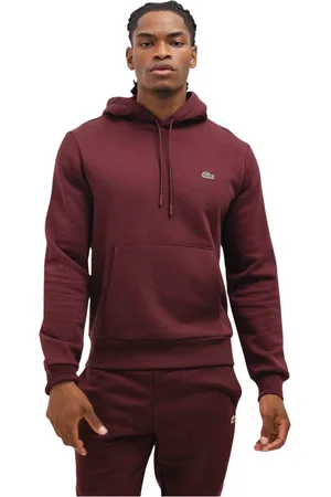 Lacoste Hombre, Sudaderas, Rojo, Talla: M