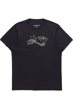 Maharishi Hombre, Camisetas, Azul, Talla: L