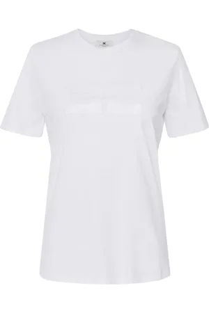 Elisabetta Franchi Mujer, Camisetas, Blanco, Talla: M