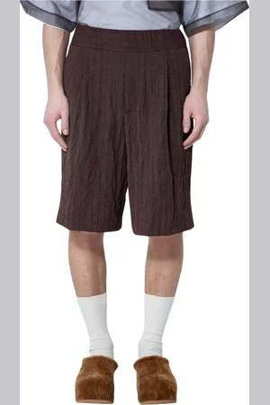 DRIES VAN NOTEN Hombre, Pantalones cortos, Marrón, Talla: M