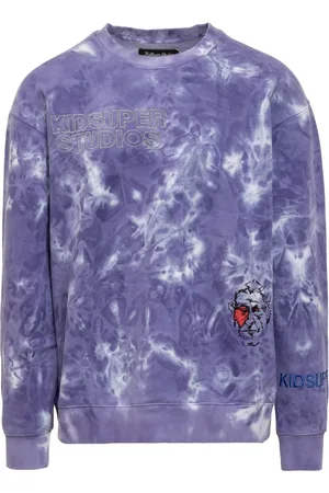 KIDSUPER STUDIOS Hombre, Sudaderas, Púrpura, Talla: S